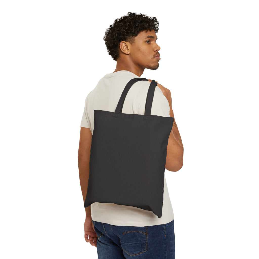 Wandering Borders Canvas Tote Bag — Scenic Inukshuk & Sunset Beach Market Tote