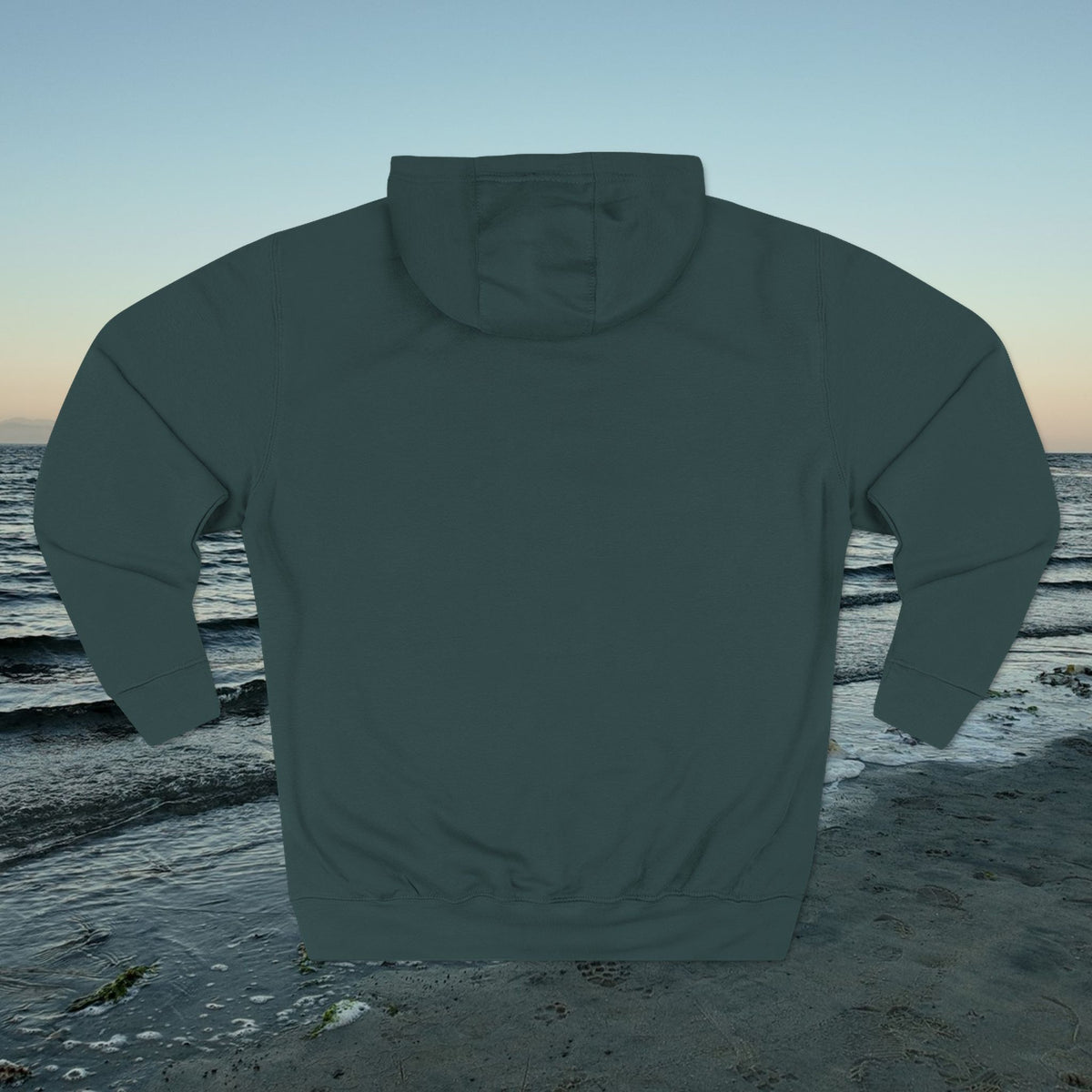 Embroidered Wandering Borders Logo Hoodie
