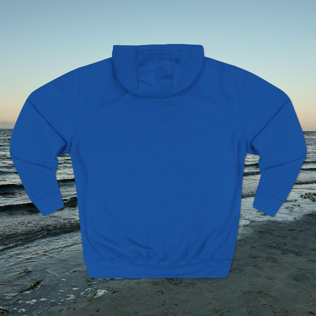 Embroidered Wandering Borders Logo Hoodie