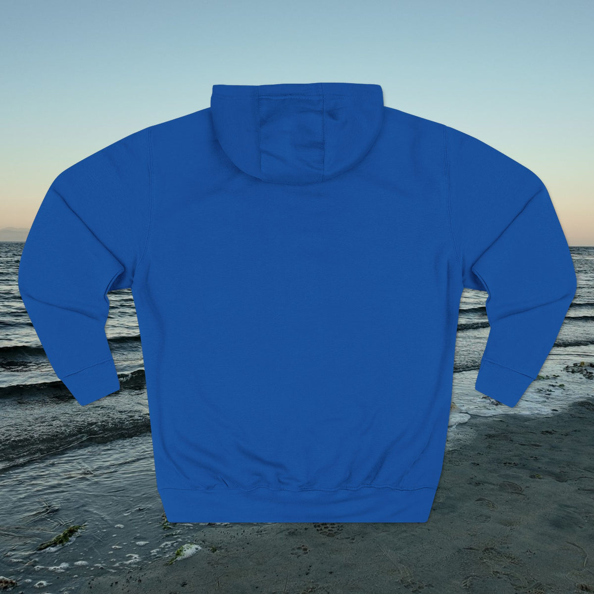 Embroidered Wandering Borders Logo Hoodie