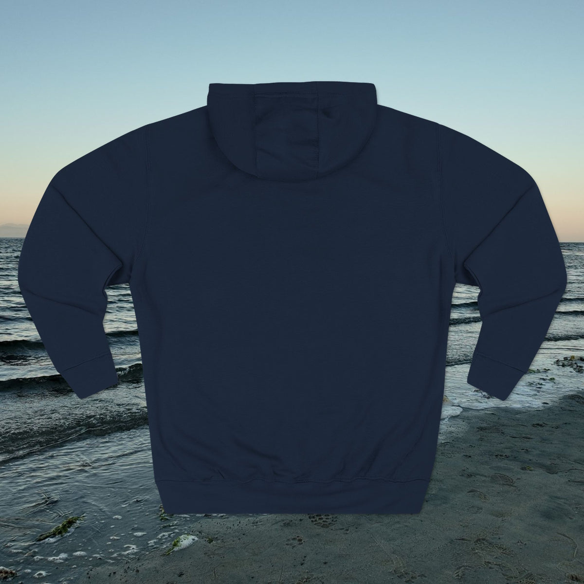 Embroidered Wandering Borders Logo Hoodie